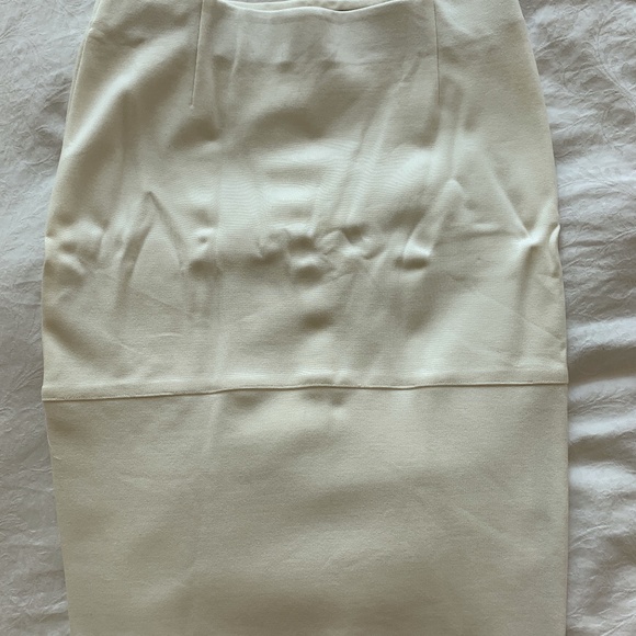 Wilfred Cream Pencil Skirt - Picture 3 of 3